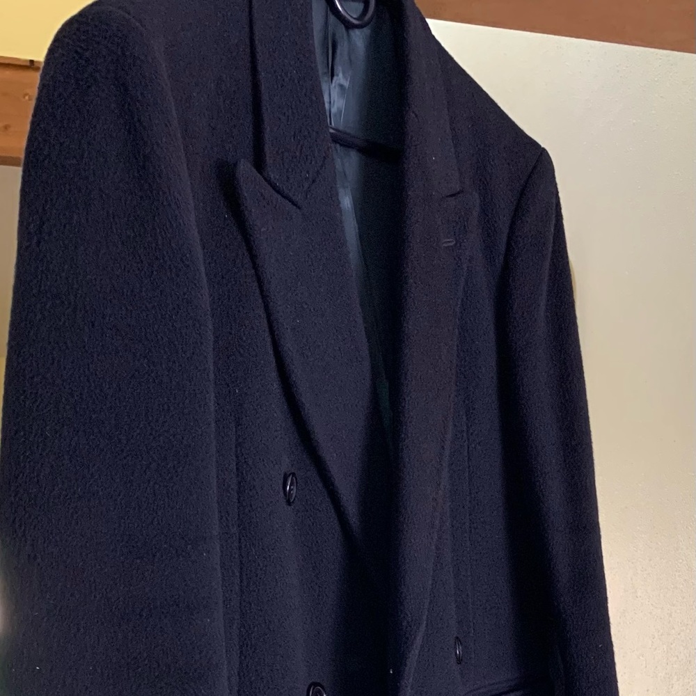 Trench coat wool blend